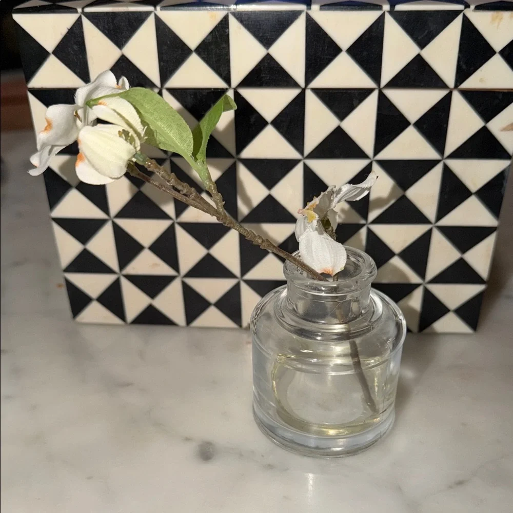 Target Faux Floral Four Arrangements In Glass Containers